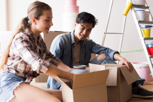 家族の物の片付け